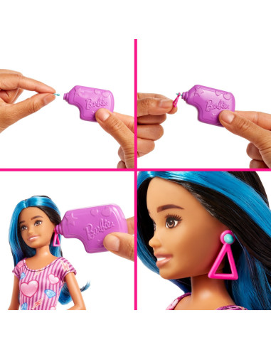 MTHKD78,Barbie Papusa Barbie Skipper First Jobs Ear Piercer MTHKD78,Barbie Papusa Barbie Skipper First Jobs Ear Piercer