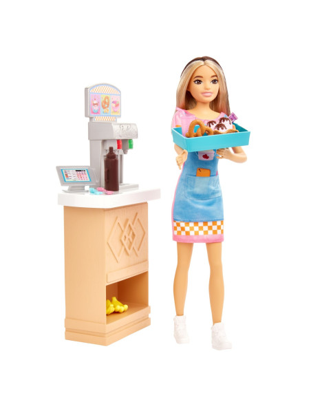 MTHKD79,Barbie Papusa Skipper First Jobs Snack Bar MTHKD79,Barbie Papusa Skipper First Jobs Snack Bar