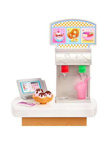 MTHKD79,Barbie Papusa Skipper First Jobs Snack Bar MTHKD79,Barbie Papusa Skipper First Jobs Snack Bar