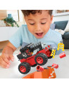 MTHKF87,Hot Wheels Monster Truck Mega Set Constructie Cursa Bone Shaker Crush