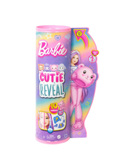 MTHKR04,Barbie Papusa Barbie Cutie Reveal Ursulet MTHKR04,Barbie Papusa Barbie Cutie Reveal Ursulet