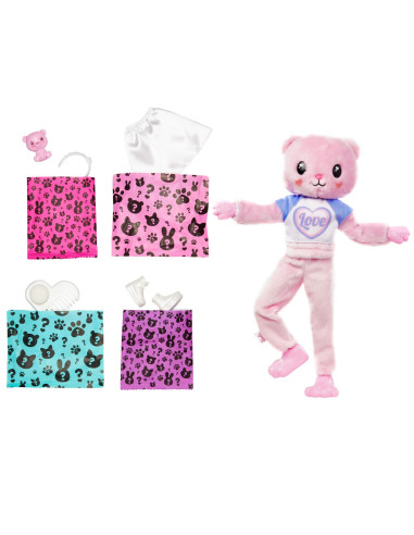 MTHKR04,Barbie Papusa Barbie Cutie Reveal Ursulet MTHKR04,Barbie Papusa Barbie Cutie Reveal Ursulet
