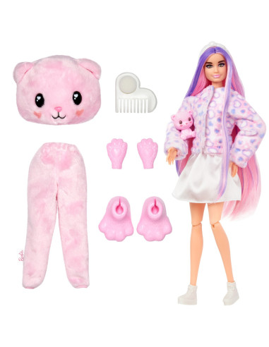 MTHKR04,Barbie Papusa Barbie Cutie Reveal Ursulet MTHKR04,Barbie Papusa Barbie Cutie Reveal Ursulet