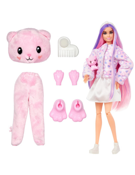 MTHKR04,Barbie Papusa Barbie Cutie Reveal Ursulet MTHKR04,Barbie Papusa Barbie Cutie Reveal Ursulet