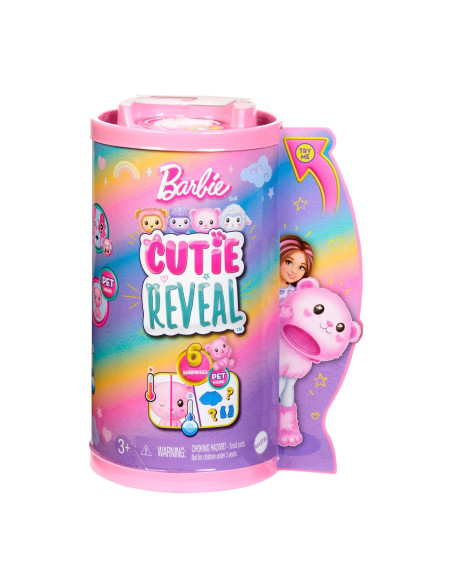 MTHKR19,Barbie Papusa Chelsea Cutie Reveal Ursulet MTHKR19,Barbie Papusa Chelsea Cutie Reveal Ursulet
