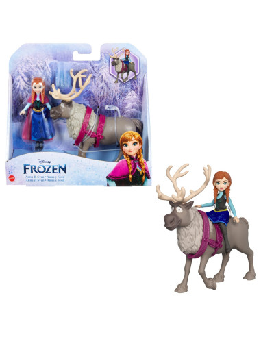 MTHLX03,Disney Frozen Set Papusa Anna Si Sven