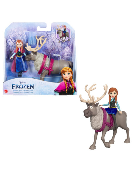 MTHLX03,Disney Frozen Set Papusa Anna Si Sven