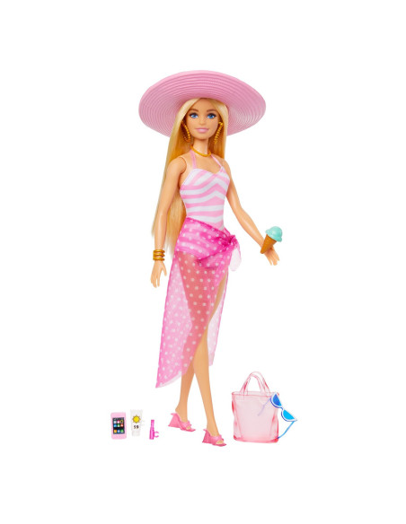 MTHPL73,Barbie Papusa Barbie La Plaja