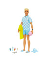MTHPL74,Barbie Papusa Ken O Zi La Plaja