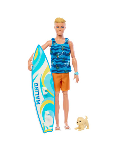 MTHPT50,Barbie Papusa Ken Surfer
