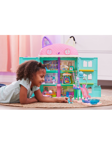6060414,Gabbys Dollhouse Casa Purrfect A Lui Gabby