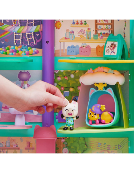 6060414,Gabbys Dollhouse Casa Purrfect A Lui Gabby