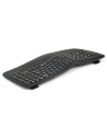 GM902A-BK-BL,Tastatura bluetooth si wireless Delux GM902A neagra iluminare alba