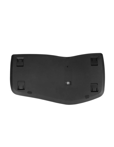 GM902A-BK-BL,Tastatura bluetooth si wireless Delux GM902A neagra iluminare alba