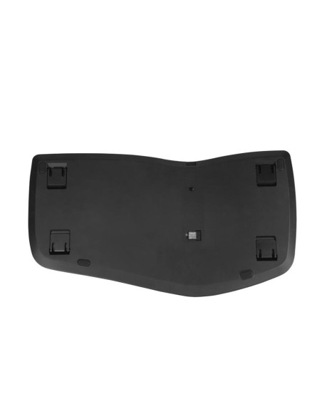 GM902A-BK-BL,Tastatura bluetooth si wireless Delux GM902A neagra iluminare alba