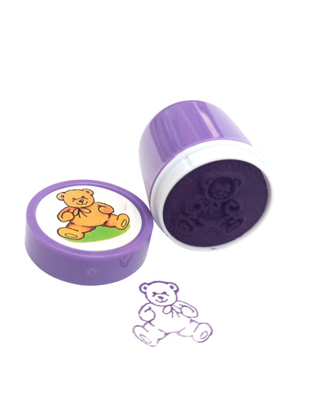 CWR15344,Set de 10 stampile cu animale, diametru 3 cm