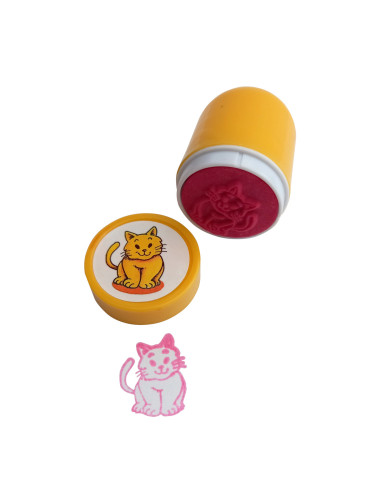 CWR15344,Set de 10 stampile cu animale, diametru 3 cm