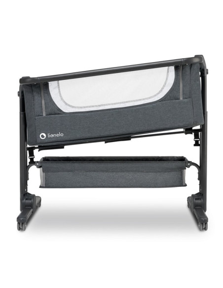 BN-LO-TIMON,Lionelo - Patut co-sleeper Timon Pliabil, 3 in 1, Cu setare unghiulara, Reglabil in 6 pozitii pe inaltime, Din Alumi