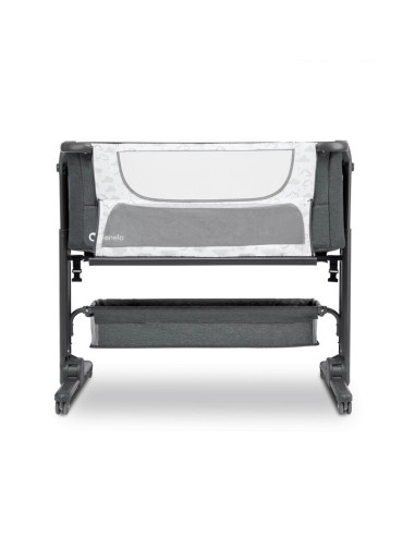 BN-LO-TIMON,Lionelo - Patut co-sleeper Timon Pliabil, 3 in 1, Cu setare unghiulara, Reglabil in 6 pozitii pe inaltime, Din Alumi