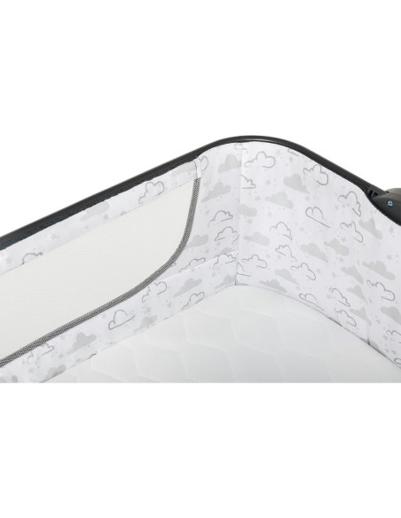 BN-LO-TIMON,Lionelo - Patut co-sleeper Timon Pliabil, 3 in 1, Cu setare unghiulara, Reglabil in 6 pozitii pe inaltime, Din Alumi