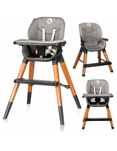 BN-LO-MONA_BLACK_ONYX,Lionelo - Scaun de masa Mona, 4 in 1, Transformabil, Reglabil in inaltime in 3 pozitii, Conform cu standar 2