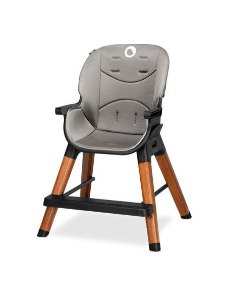 BN-LO-MONA_BLACK_ONYX,Lionelo - Scaun de masa Mona, 4 in 1, Transformabil, Reglabil in inaltime in 3 pozitii, Conform cu standar