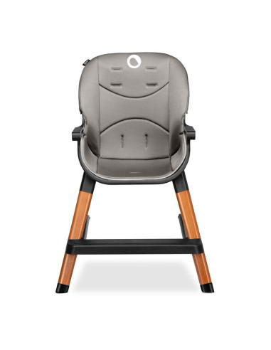 BN-LO-MONA_BLACK_ONYX,Lionelo - Scaun de masa Mona, 4 in 1, Transformabil, Reglabil in inaltime in 3 pozitii, Conform cu standar