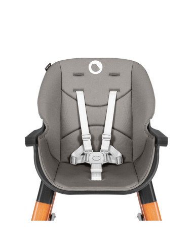 BN-LO-MONA_BLACK_ONYX,Lionelo - Scaun de masa Mona, 4 in 1, Transformabil, Reglabil in inaltime in 3 pozitii, Conform cu standar