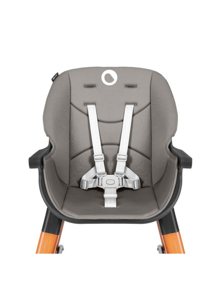 BN-LO-MONA_BLACK_ONYX,Lionelo - Scaun de masa Mona, 4 in 1, Transformabil, Reglabil in inaltime in 3 pozitii, Conform cu standar