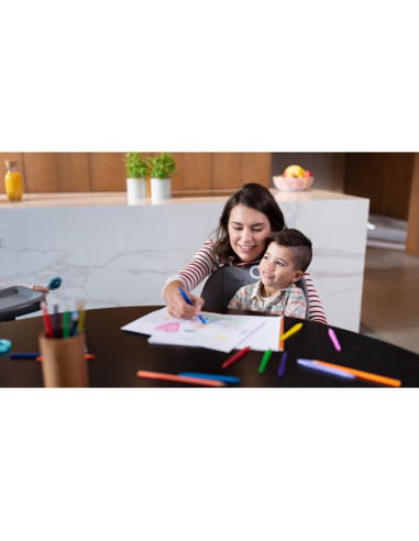 BN-LO-MONA_BLACK_ONYX,Lionelo - Scaun de masa Mona, 4 in 1, Transformabil, Reglabil in inaltime in 3 pozitii, Conform cu standar