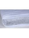 BN-YAPPYLATEX_120X60,Saltea pentru patut YappyLatex din cocos si latex, YappyKids, 120x60x9 cm, Alb