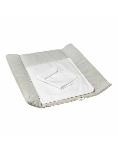 BN-YAPPYNatureSand,Saltea de infasat YappyNatureSand cu doua cearceafuri impermeabile, YappyKids, 73x55 cm, Bej