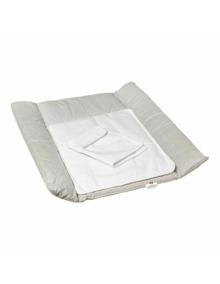 BN-YAPPYNatureSand,Saltea de infasat YappyNatureSand cu doua cearceafuri impermeabile, YappyKids, 73x55 cm, Bej