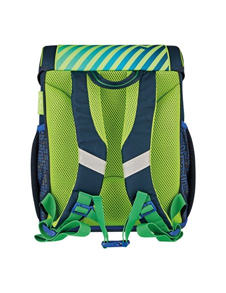 50043118,Ghiozdan echipat loop plus, motiv funky ninja