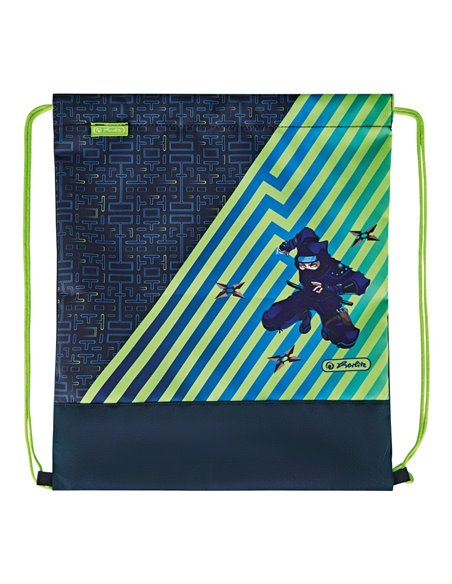 50043118,Ghiozdan echipat loop plus, motiv funky ninja