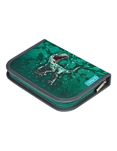 50043101,Ghiozdan echipat loop plus, motiv green rex