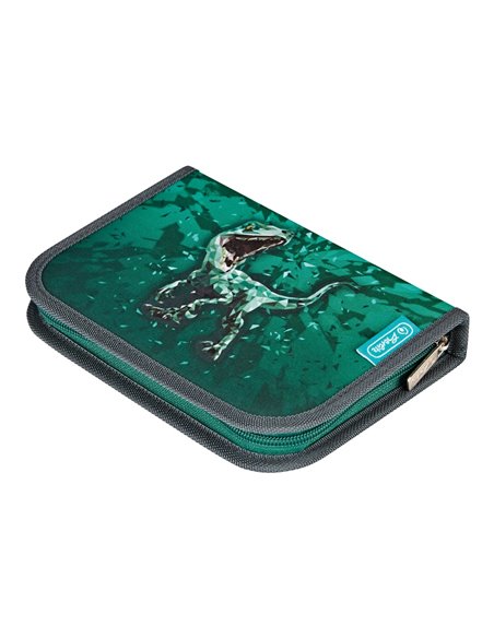 50043101,Ghiozdan echipat loop plus, motiv green rex