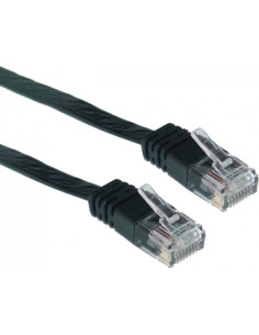 RY-PP12-3M/BK,PATCH CORD UTP GEMBIRD Cat5e, cupru-aluminiu, 3 m, negru, AWG26, "PP12-3M/BK"/45505697