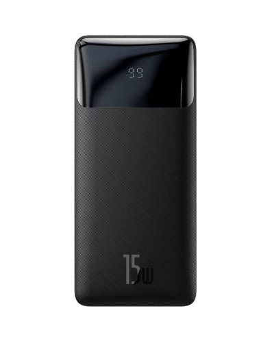 PPBD050201,POWER BANK Baseus Bipow Digital Display, 30000mAh, PD 15W, 2 x USB 1 x USB Type-C, 1 x Micro USB digital display pt. 