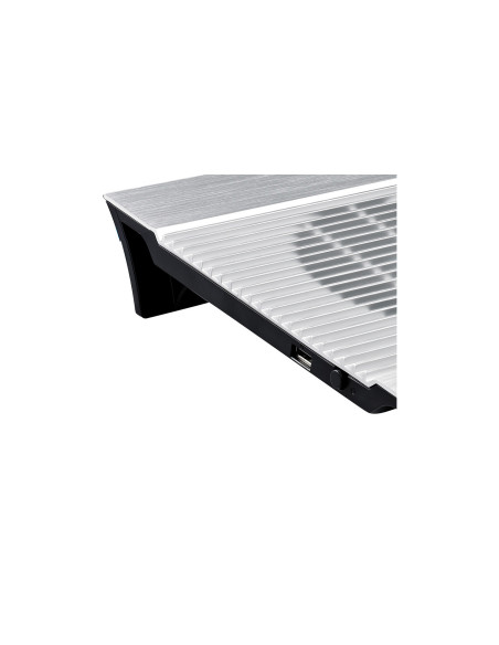 DP-N24N-N8SR,STAND DEEPCOOL notebook 17", sita aluminiu, 2 x fan 14cm, 4 x port USB, silver, "N8" "DP-N24N-N8SR"