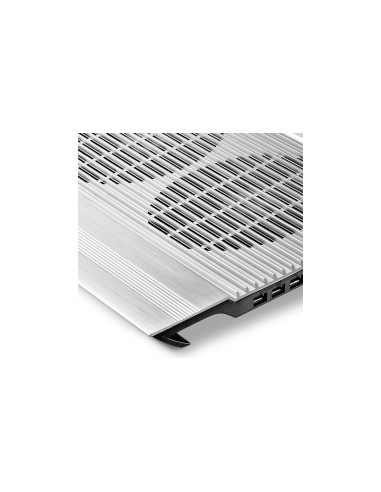 DP-N24N-N8SR,STAND DEEPCOOL notebook 17", sita aluminiu, 2 x fan 14cm, 4 x port USB, silver, "N8" "DP-N24N-N8SR"