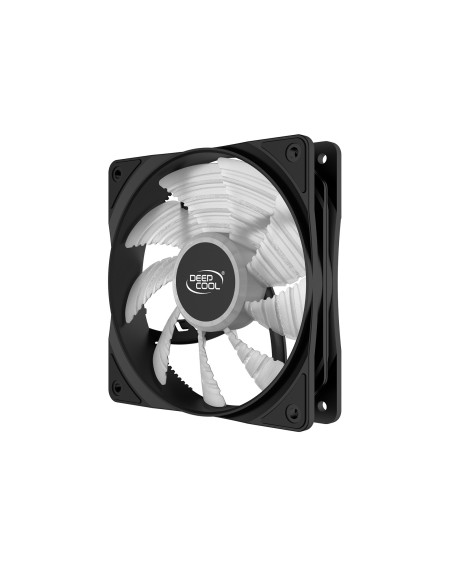 DP-FLED-RF120-WH,VENTILATOR DEEPCOOL PC 120x120x25 mm, 4 white LED, Hydro Bearing, "RF120W" "DP-FLED-RF120-WH"