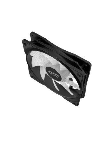 DP-FLED-RF120-WH,VENTILATOR DEEPCOOL PC 120x120x25 mm, 4 white LED, Hydro Bearing, "RF120W" "DP-FLED-RF120-WH"