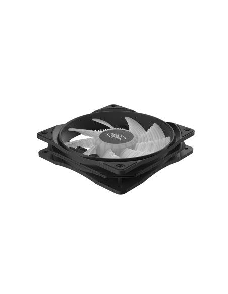 DP-FLED-RF120-WH,VENTILATOR DEEPCOOL PC 120x120x25 mm, 4 white LED, Hydro Bearing, "RF120W" "DP-FLED-RF120-WH"