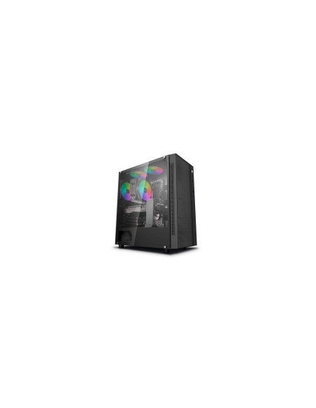 DP-ATX-MATREXX55-MESH,CARCASA DEEPCOOL MATREXX 55 MESH, Middle Tower E-ATX, fara sursa, sticla securizata, USB 2.0 x 2, USB 3.0 