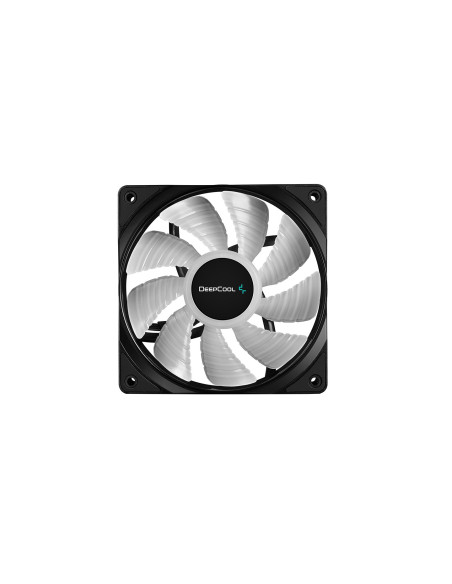 DP-FRGB-RF120-1C,VENTILATOR DeepCool, PC, 120x120x25 mm, "RF120", 1500rpm, control PWM, LED, 1 ventilator, 4-pin PWM, negru, "DP