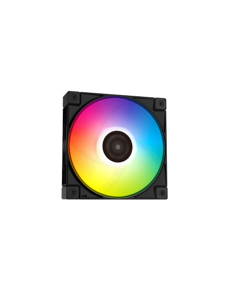 R-FC120-BKAMN1-G-1,VENTILATOR DeepCool PC FC120, 120x120x25 mm, 1800rpm, control PWM, LED, 1 ventilator, 4-pin PWM, negru, "R-FC