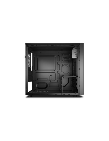 DP-MATX-MATREXX30-SI,CARCASA DEEPCOOL, Mini Tower, M-ATX, fara sursa, 1 x fan, USB 3.0 x 1, USB 2.0 x 1, Jack 3.5mm x 2, negru, 