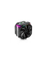 R-AS500-BKNLMP-G,COOLER DEEPCOOL, skt. universal, racire cu aer, vent. 120mm x 2, 1200rpm, LED RGB, "AS500 PLUS", "R-AS500-BKNLM