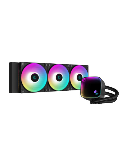 R-LS720-BKAMMM-G-1,COOLER DEEPCOOL, skt. universal, racire cu lichid, vent. 120mm x 3, 2250rpm, LED RGB adresabil, "LS720 SE", "